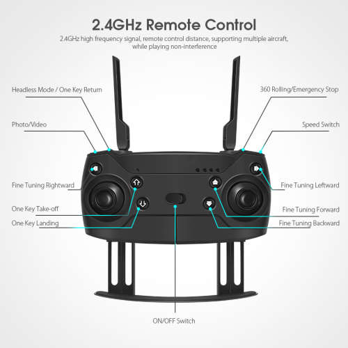 998 MICRO FOLDABLE DRONE SET