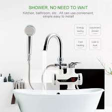 Instant electric heating water faucet & shower