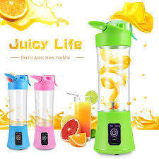 Rechargeable Fruit Blender & Smoothie Maker With USB Port