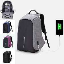 Anti Theft USB Laptop Bag