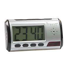 Remote Controlled Spy Camera Clock