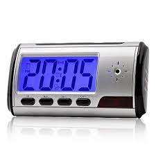 Remote Controlled Spy Camera Clock