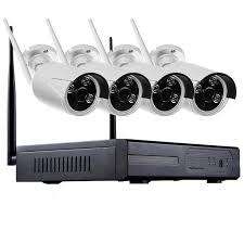 4 Channel Wireless Security Camera Set