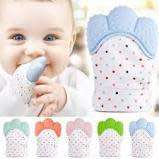 Silicone Baby Teething Mitten Glove