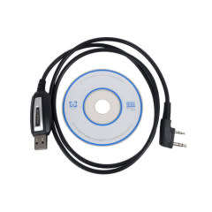BAOFENG 2 Pins Plug USB Programming Cable for Walkie Talkie for UV-5R series