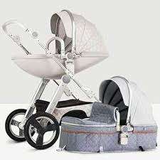 Egg Shell Baby Pram / Stroller 2 in 1 With The Separate Bassinet Voondo Brand