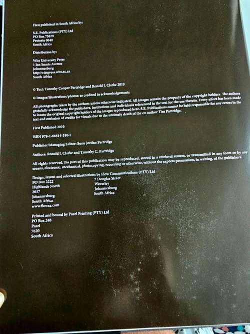 Caves of the Ape-Men: South Africa`s Cradle of Humankind World Heritage Site. Hardback.