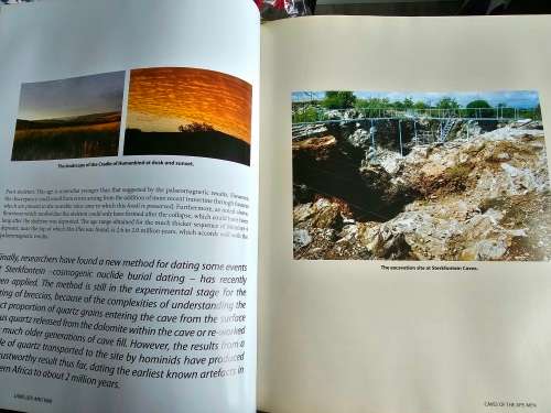 Caves of the Ape-Men: South Africa`s Cradle of Humankind World Heritage Site. Hardback.