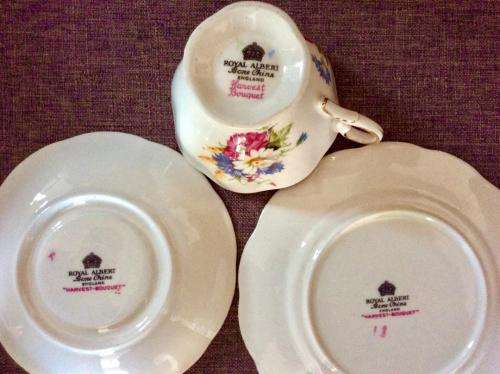 ROYAL ALBERT HARVEST BOUQUET TRIO
