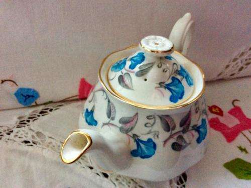 ROYAL A,BERT MORNING GLORY TEA FOR TWO SET