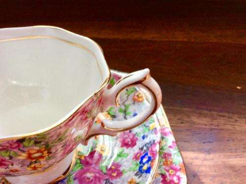 ROYAL  ALBERT CHINTZ TRIO