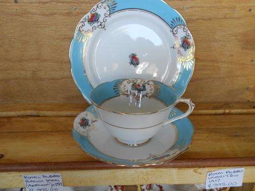 Royal Albert 1917 Trio Crown Backstamp