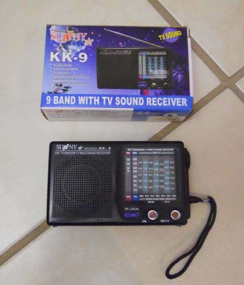 * 9 Band with TV Sound Receiver *