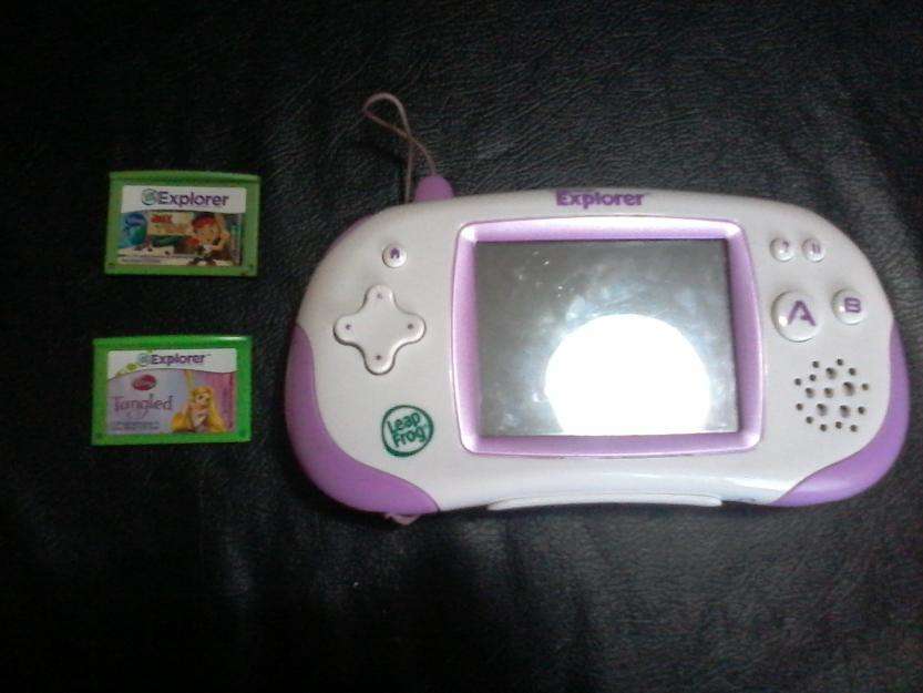 Leapster Explorer a with cartridge