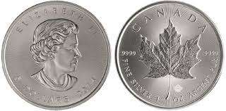 2020 SILVER 1OZ .999 FINE SILVER CANADIAN MAPLE LEAF, Premium Uncirculated.