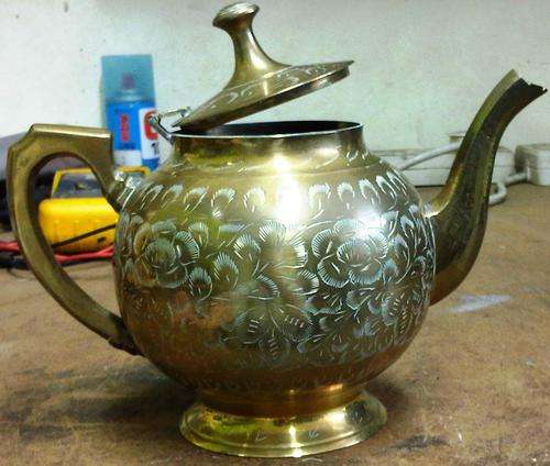 Brass Plated tea Pot