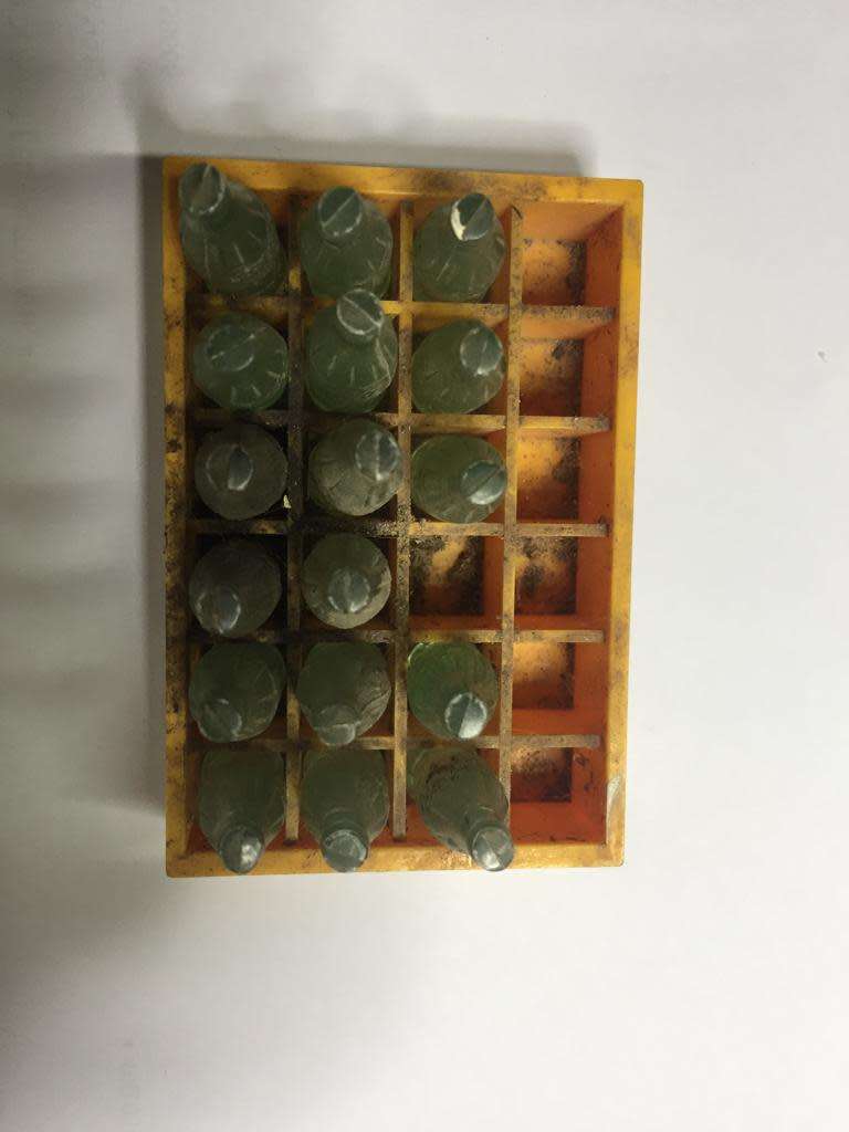 Miniature Toy Coca Cola Coke 24 Bottle Case Crate Vintage 50s Advertising Collectible Mini Soda