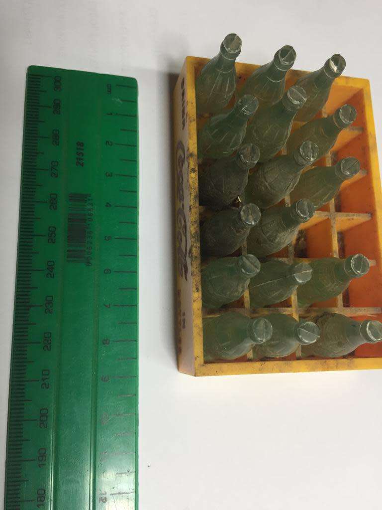 Miniature Toy Coca Cola Coke 24 Bottle Case Crate Vintage 50s Advertising Collectible Mini Soda