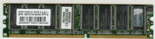 DDR400 Ram 256mb