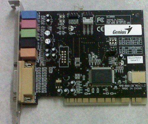Genius 5.1 PCI Sound Card Chip Set CMI8738
