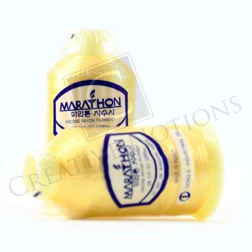 Marathon 100% Viscose Ryan Embroidery Machine Thread (1000m) #1183 (Yellow Collection)