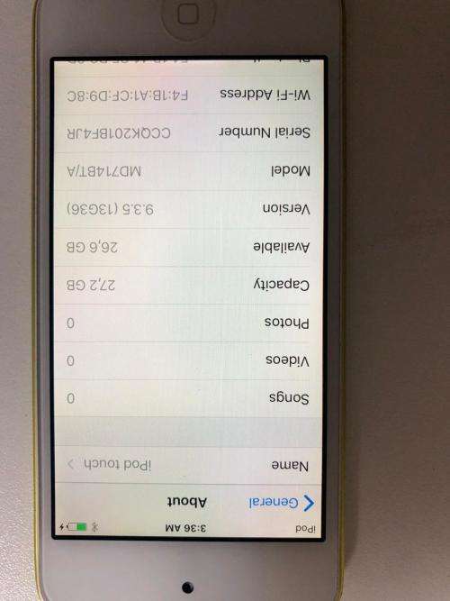 Apple iPod Touch 32Gb Yellow (5th Generation)