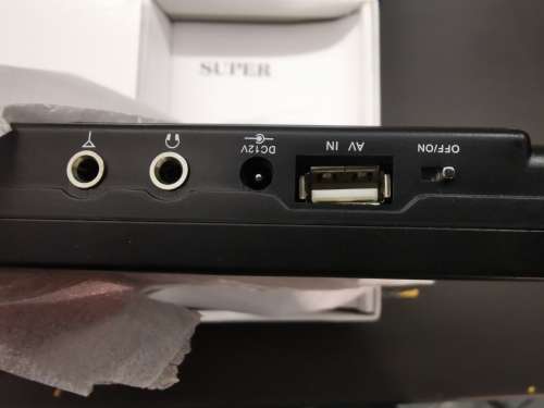 Super 7" Digital LCD Mini TV Wide Angle