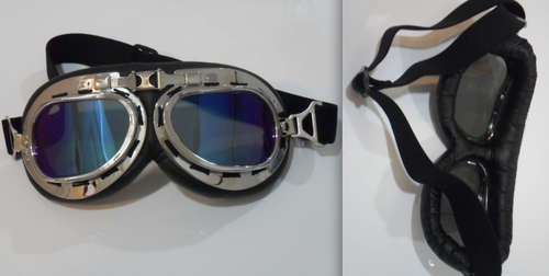 AVIATOR STYLE MOTORCYCLE GOGGLES, FREE POSTAGE!