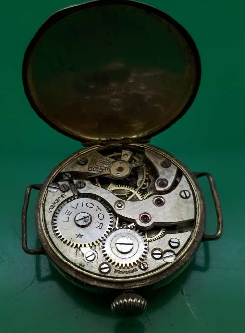 Antique silver ladies watch