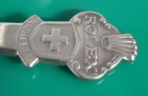 Pair of Rolex Spoons by Bucherer in their original boxes