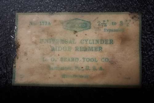 L.O. Beard Tool Co. Universal Cylinder Ridge Reamer no.173A