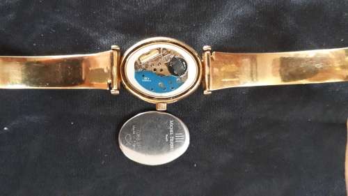 Michel Herbelin Gold plated ladies watch