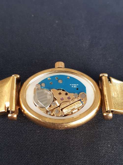 Michel Herbelin Gold plated ladies watch