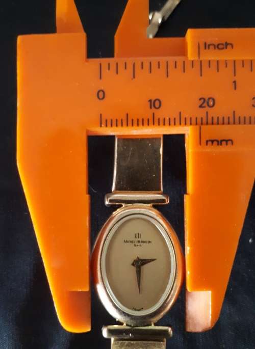 Michel Herbelin Gold plated ladies watch