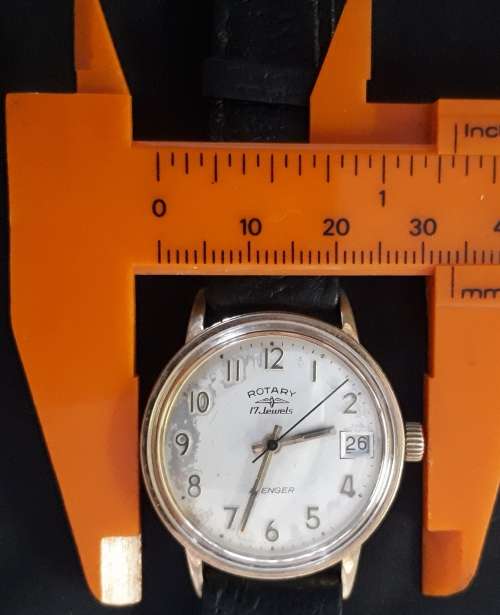 Vintage Rotary Avenger Gold Plated men's watch