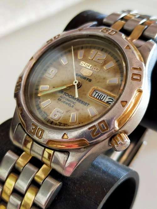 Seiko 5 Sports 100m Automatic, full lume dial