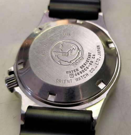 Orient Diver, 200m automatic