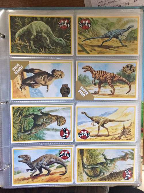 Dinosaur Card Collection & File