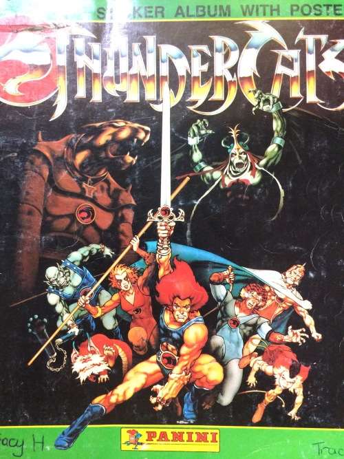 7 x Vintage Collectible Comic / Sticker Books - He Man / Thundercats / Looney Tunes / She-Ra