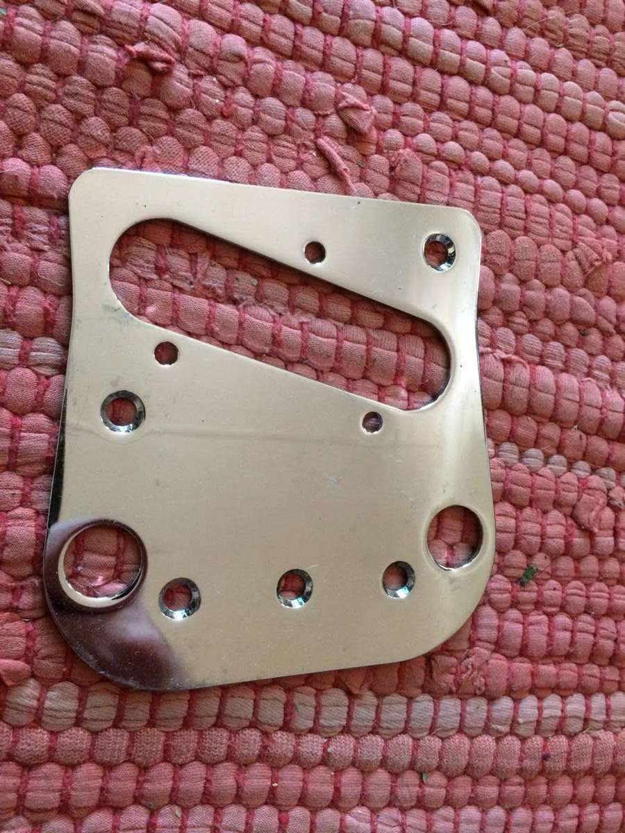 Telecaster Bridge Baseplate for Bigsby Installation