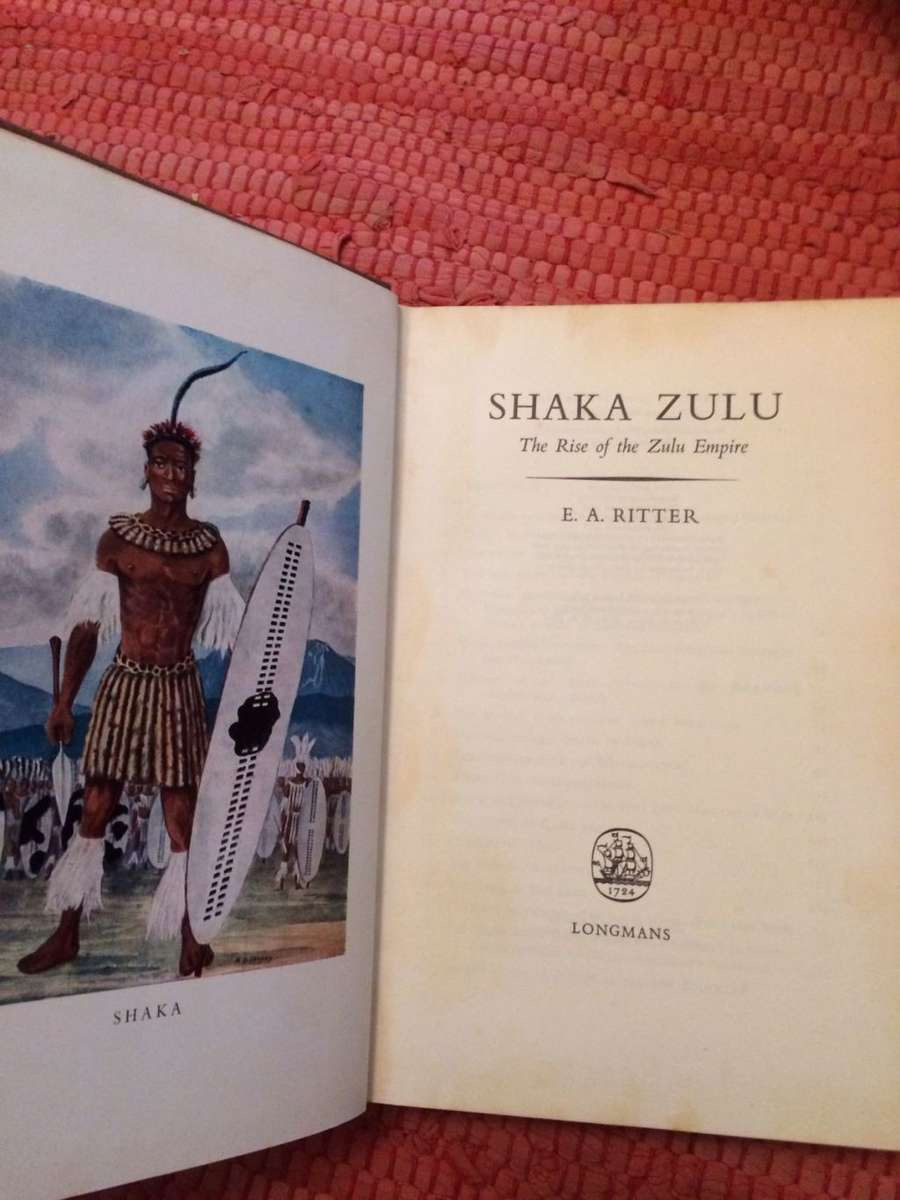 Shaka Zulu: The Rise of the Zulu Empire - EA Ritter / 1968 ed HARDCOVER