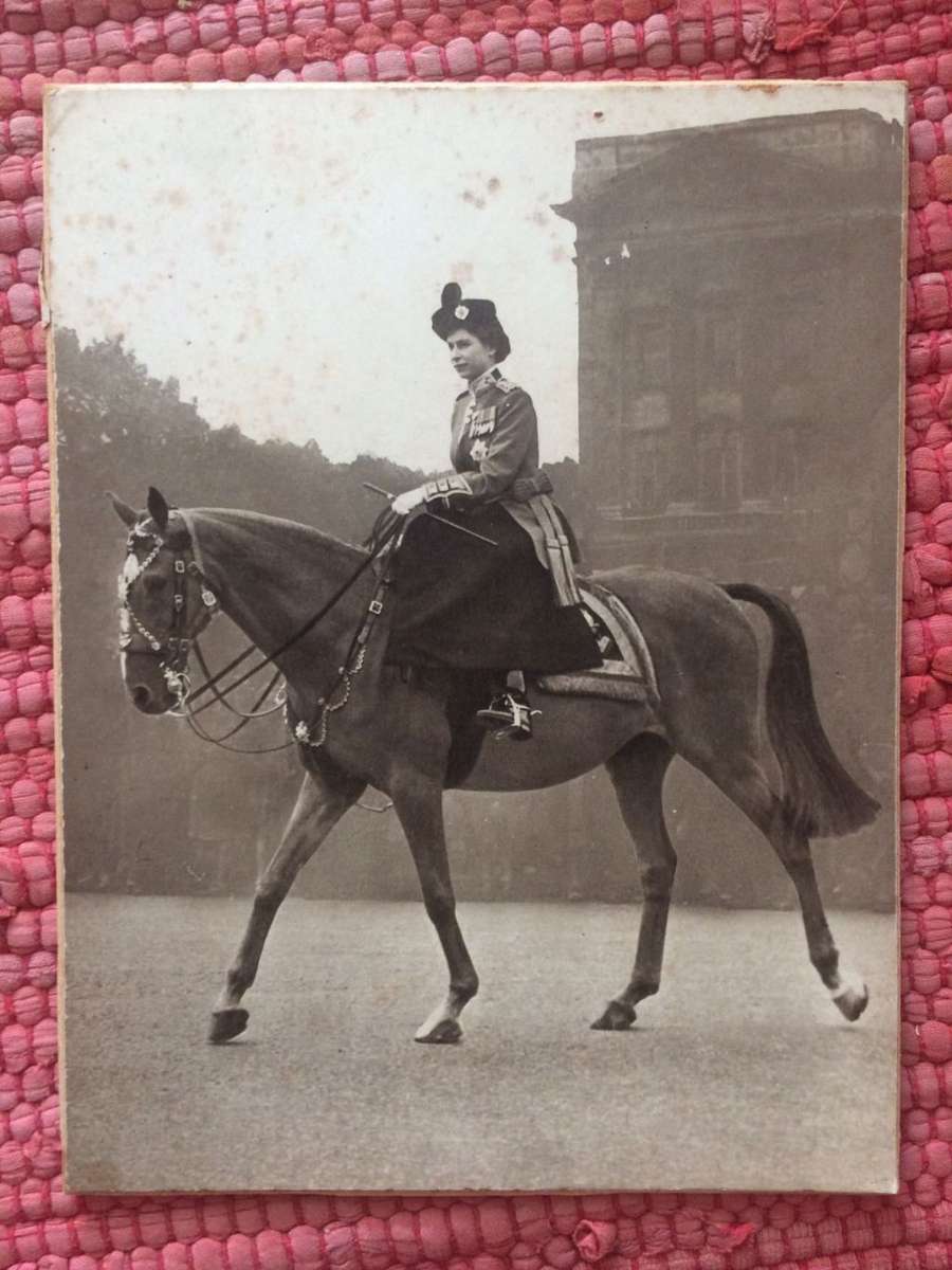 Vintage ROYAL Photo - Mounted on Board