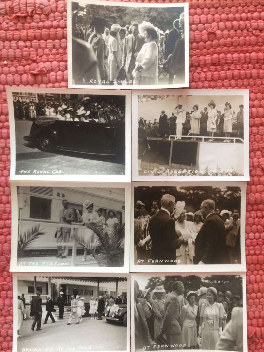 Beautiful Collection of x16 Photo`s from the ROYAL Vist to CAPE TOWN 1947