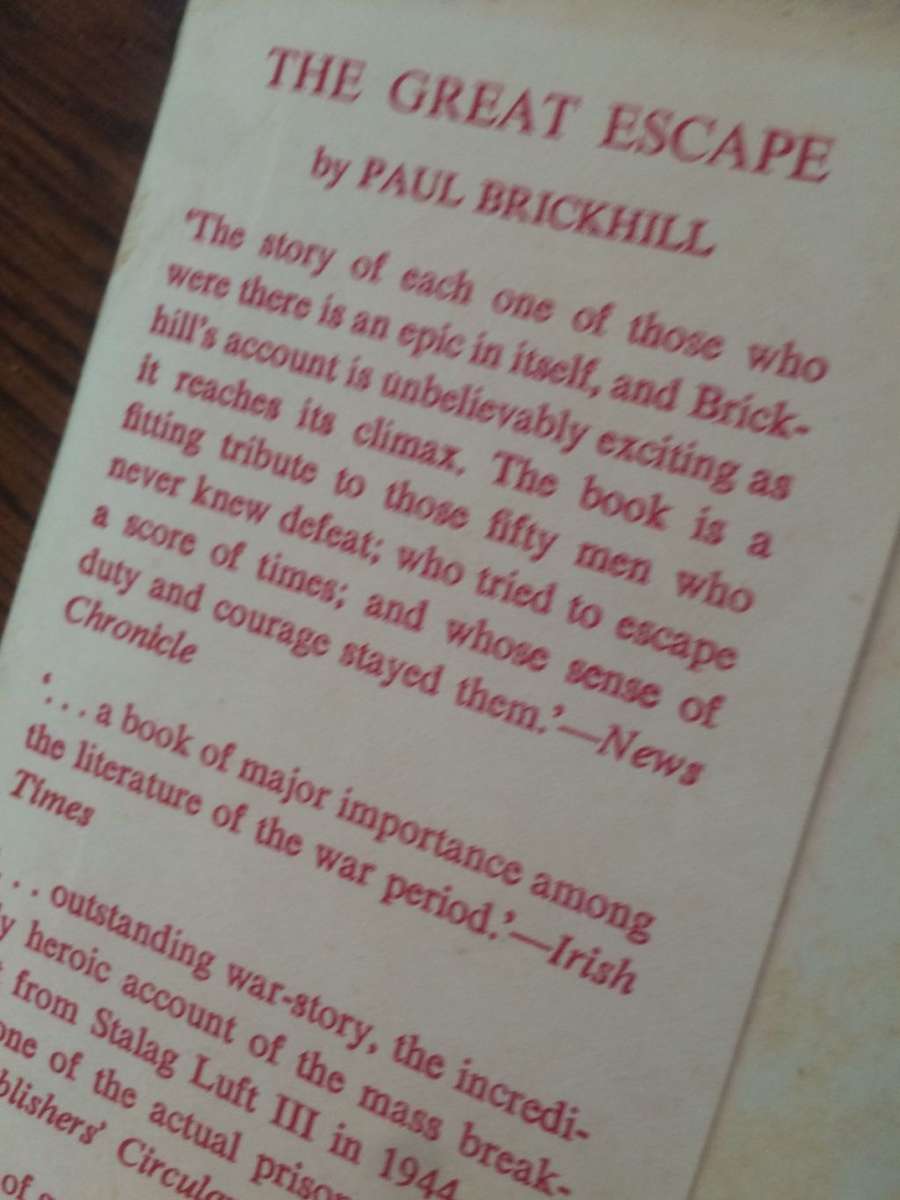 The Great Escape - Paul Brickhill (1955 HARDCOVER)
