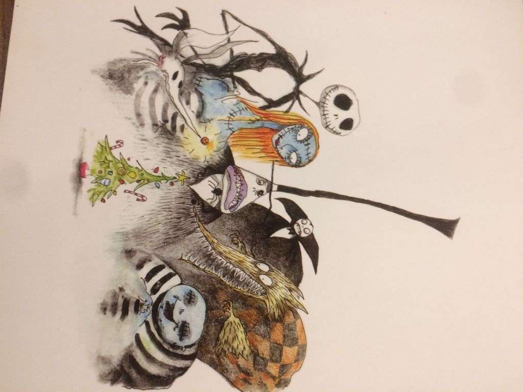 The Nightmare Before Christmas - Written and Illustrated by Tim Burton