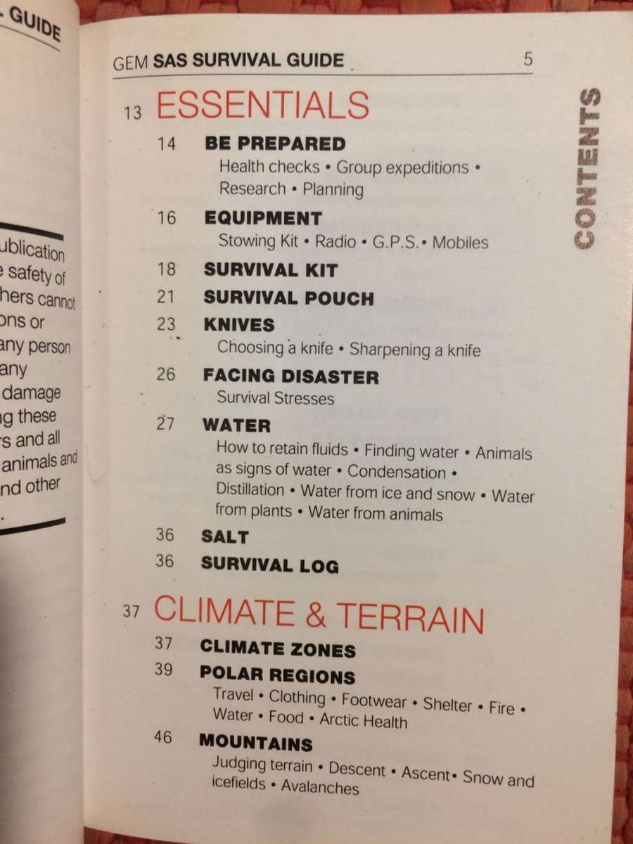 SAS Survival Guide: How to Survive in the Wild, in any climate, on land or at sea - John Wiseman