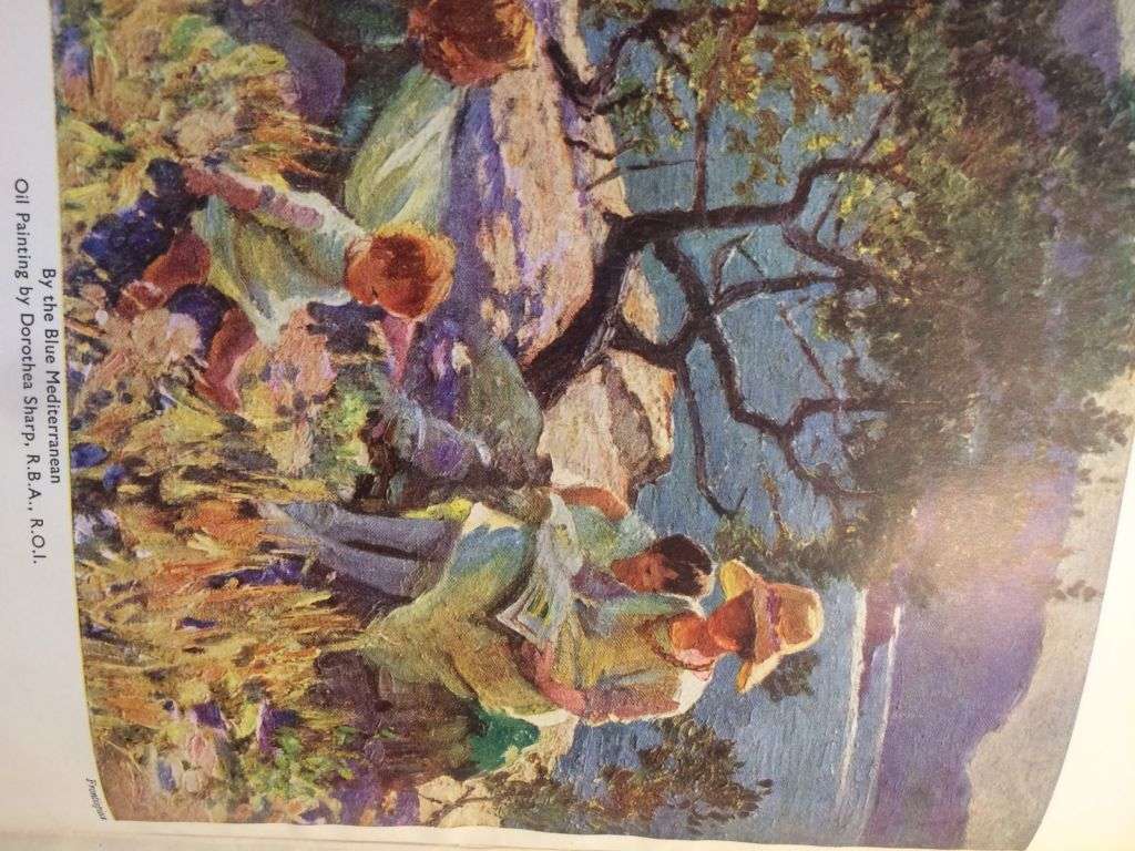 Oil Painting - Dorothea Sharp (1947 Hardcover)