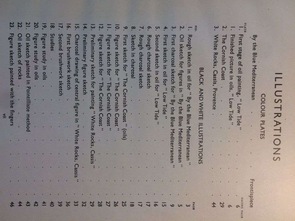 Oil Painting - Dorothea Sharp (1947 Hardcover)