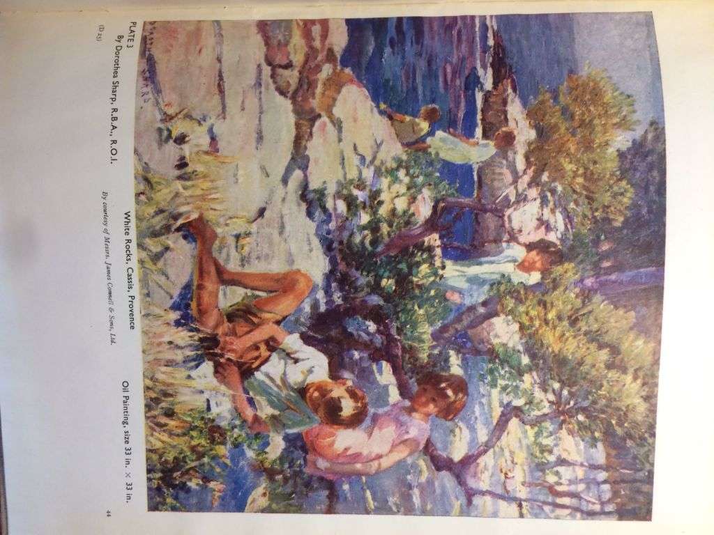 Oil Painting - Dorothea Sharp (1947 Hardcover)