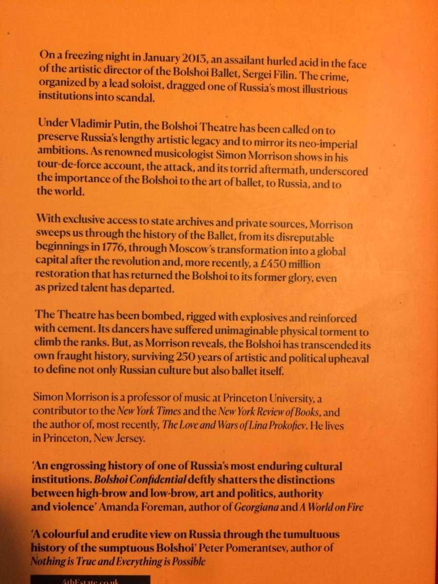 Bolshoi Confidential: Secrets of the Russian Ballet - Simon Morrison